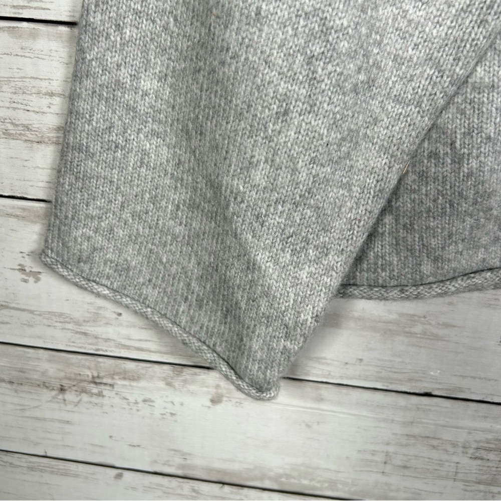 Member's Mark Boxy Rolled Hem V-Neck Soft Cardigan Light Grey Heather XXL NWT - Picture 5 of 7